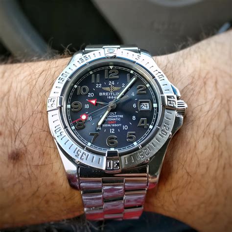 breitling colt gmt a32350specs|breitling colt 32 gmt.